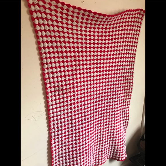 Rare Vintage 1960’s Hand Sewn Reversible Blanket - Picture 6 of 7